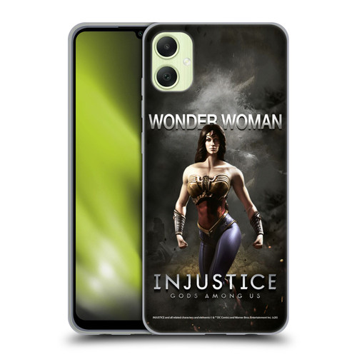 Injustice Gods Among Us Characters Wonder Woman Soft Gel Case for Samsung Galaxy A05