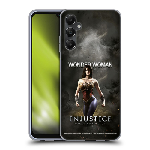 Injustice Gods Among Us Characters Wonder Woman Soft Gel Case for Samsung Galaxy A05s