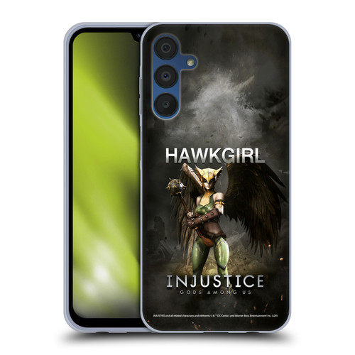 Injustice Gods Among Us Characters Hawkgirl Soft Gel Case for Samsung Galaxy A15