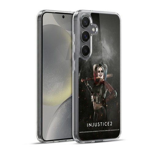 Injustice 2 Characters Harley Quinn Soft Gel Case for Samsung Galaxy S24+ 5G & MagSafe