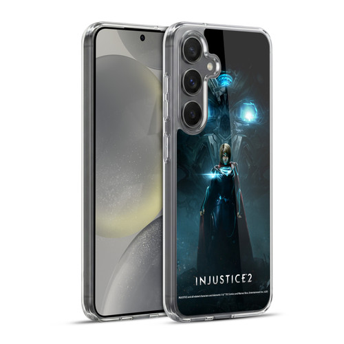 Injustice 2 Characters Supergirl Soft Gel Case for Samsung Galaxy S24+ 5G & MagSafe