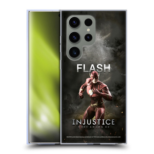 Injustice Gods Among Us Characters Flash Soft Gel Case for Samsung Galaxy S24 Ultra 5G