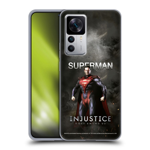 Injustice Gods Among Us Characters Superman Soft Gel Case for Xiaomi 12T 5G / 12T Pro 5G / Redmi K50 Ultra 5G