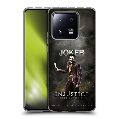 Injustice Gods Among Us Characters Joker Soft Gel Case for Xiaomi 13 Pro 5G