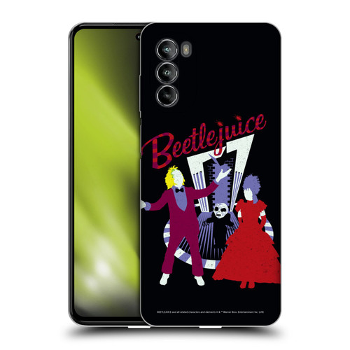 Beetlejuice Graphics Betelgeuse And Lydia Soft Gel Case for Motorola Moto G82 5G