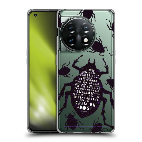 Beetlejuice Graphics Betelgeuse Quote Soft Gel Case for OnePlus 11 5G