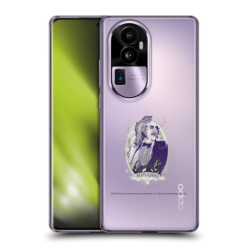 Beetlejuice Graphics Betelgeuse Frame Soft Gel Case for OPPO Reno10 Pro+