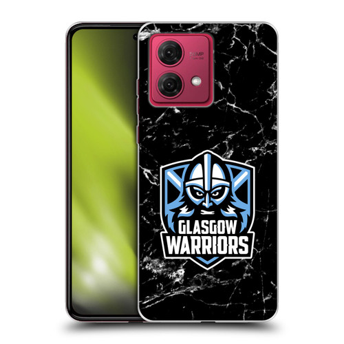Glasgow Warriors Logo 2 Marble Soft Gel Case for Motorola Moto G84 5G