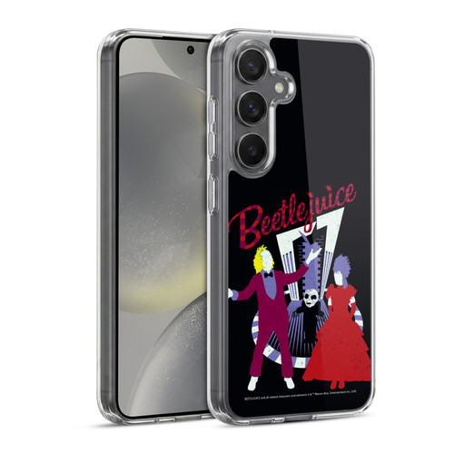 Beetlejuice Graphics Betelgeuse And Lydia Soft Gel Case for Samsung Galaxy S24 5G & MagSafe