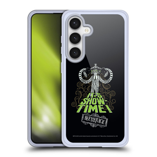 Beetlejuice Graphics Show Time Soft Gel Case for Samsung Galaxy S24 5G