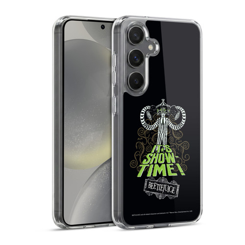Beetlejuice Graphics Show Time Soft Gel Case for Samsung Galaxy S24 5G & MagSafe