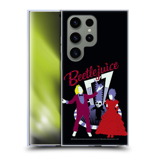 Beetlejuice Graphics Betelgeuse And Lydia Soft Gel Case for Samsung Galaxy S24 Ultra 5G