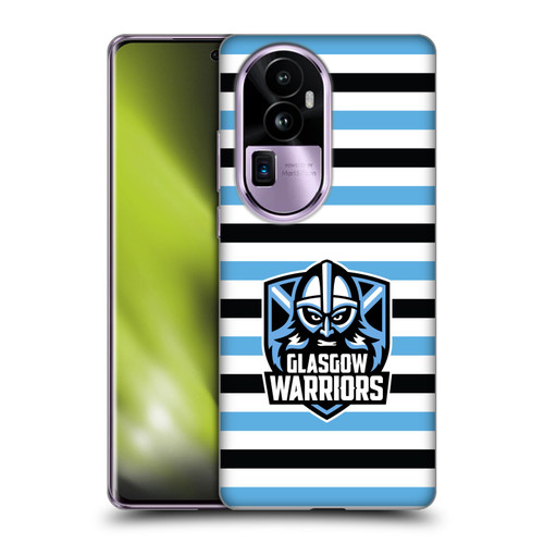 Glasgow Warriors Logo 2 Stripes 2 Soft Gel Case for OPPO Reno10 Pro+