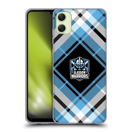 Glasgow Warriors Logo 2 Diagonal Tartan Soft Gel Case for Samsung Galaxy A05