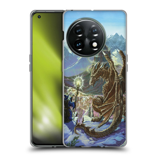 Ed Beard Jr Dragon Friendship Encounter Soft Gel Case for OnePlus 11 5G