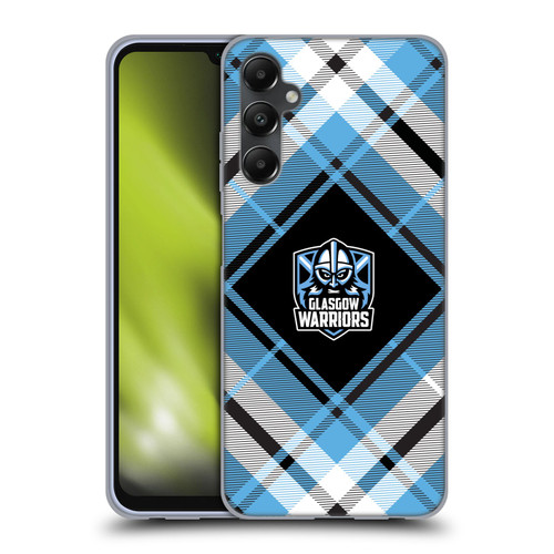 Glasgow Warriors Logo 2 Diagonal Tartan Soft Gel Case for Samsung Galaxy A05s