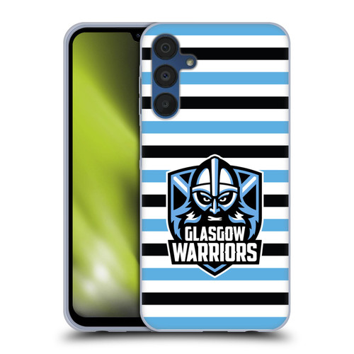 Glasgow Warriors Logo 2 Stripes 2 Soft Gel Case for Samsung Galaxy A15