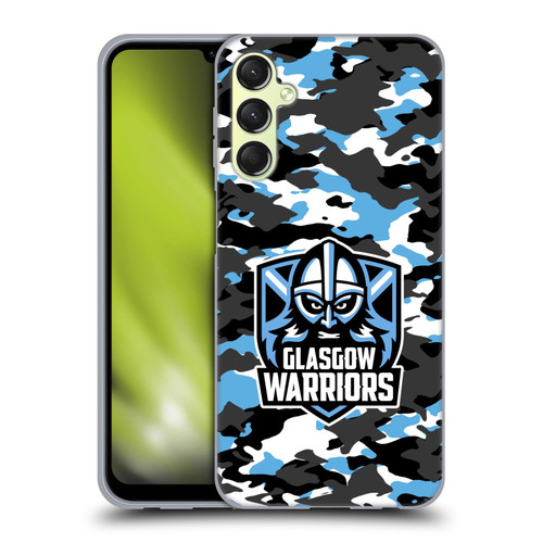 Glasgow Warriors Logo 2 Camouflage Soft Gel Case for Samsung Galaxy A24 4G / M34 5G