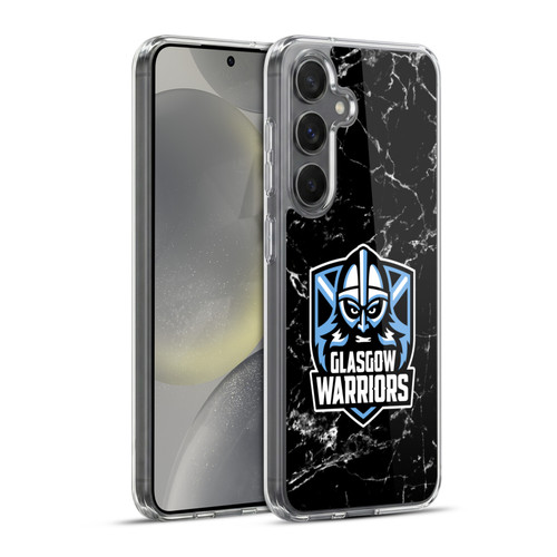 Glasgow Warriors Logo 2 Marble Soft Gel Case for Samsung Galaxy S24+ 5G & MagSafe