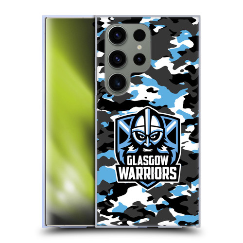 Glasgow Warriors Logo 2 Camouflage Soft Gel Case for Samsung Galaxy S24 Ultra 5G