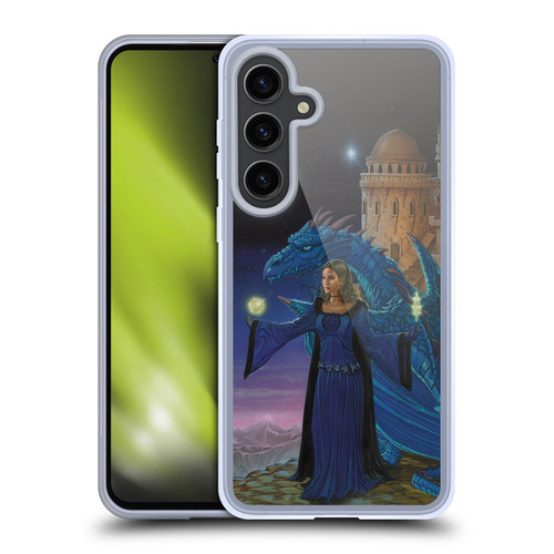 Ed Beard Jr Dragon Friendship Destiny Soft Gel Case for Samsung Galaxy S24+ 5G & MagSafe