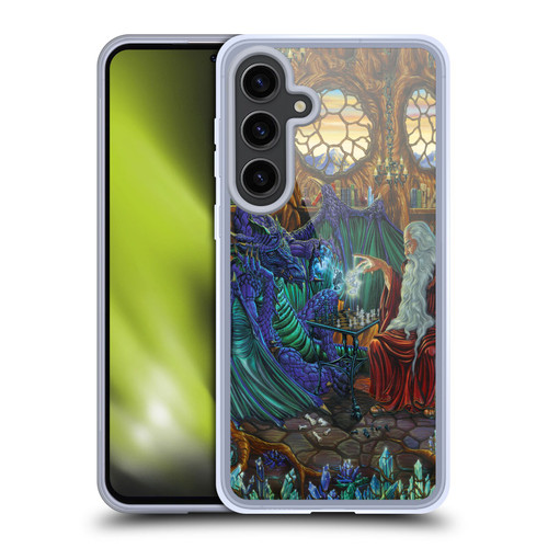 Ed Beard Jr Dragon Friendship Wizard & Dragon Soft Gel Case for Samsung Galaxy S24+ 5G & MagSafe