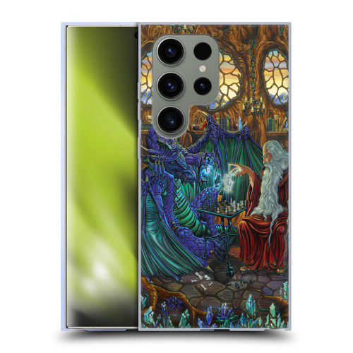 Ed Beard Jr Dragon Friendship Wizard & Dragon Soft Gel Case for Samsung Galaxy S24 Ultra 5G & MagSafe