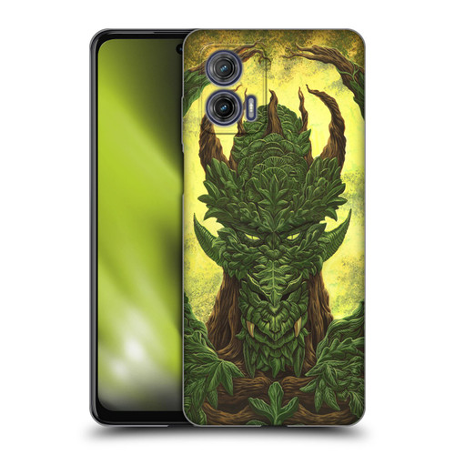 Ed Beard Jr Dragons Green Guardian Greenman Soft Gel Case for Motorola Moto G73 5G