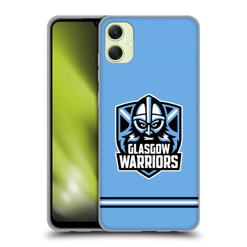 Glasgow Warriors Logo Stripes Blue Soft Gel Case for Samsung Galaxy A05