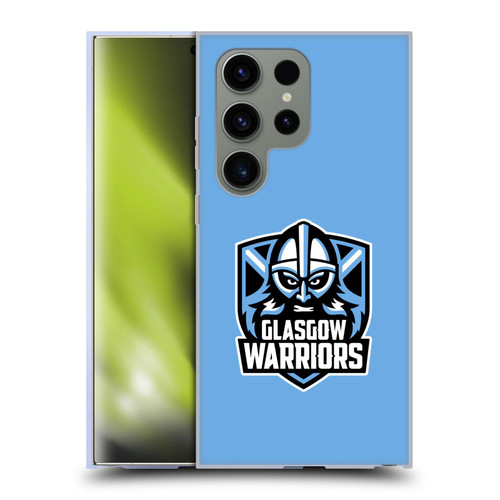 Glasgow Warriors Logo Plain Blue Soft Gel Case for Samsung Galaxy S24 Ultra 5G