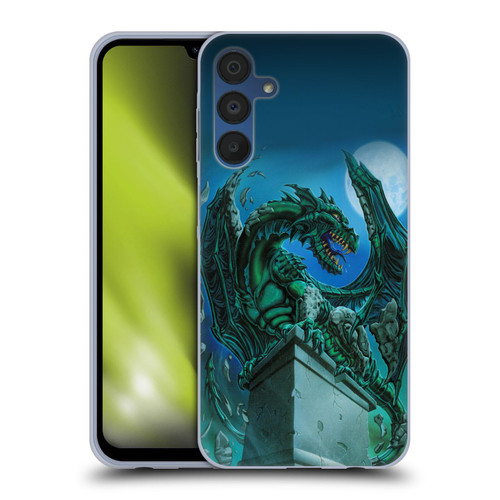 Ed Beard Jr Dragons The Awakening Soft Gel Case for Samsung Galaxy A15