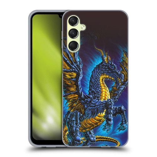 Ed Beard Jr Dragons Mare Soft Gel Case for Samsung Galaxy A24 4G / Galaxy M34 5G