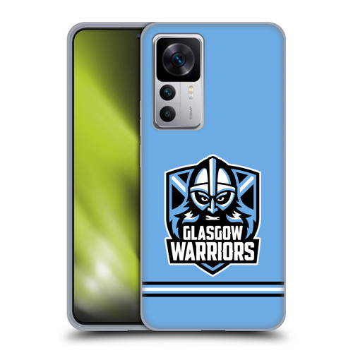 Glasgow Warriors Logo Stripes Blue Soft Gel Case for Xiaomi 12T 5G / 12T Pro 5G / Redmi K50 Ultra 5G