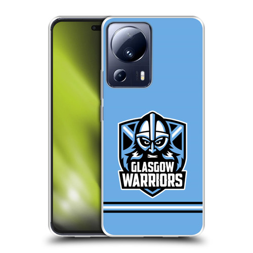 Glasgow Warriors Logo Stripes Blue Soft Gel Case for Xiaomi 13 Lite 5G