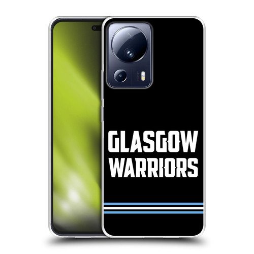 Glasgow Warriors Logo Text Type Black Soft Gel Case for Xiaomi 13 Lite 5G