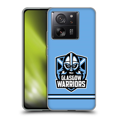 Glasgow Warriors Logo Stripes Blue Soft Gel Case for Xiaomi 13T 5G / 13T Pro 5G