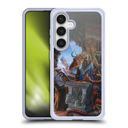 Ed Beard Jr Dragons Ancient Scholar Soft Gel Case for Samsung Galaxy S24 5G