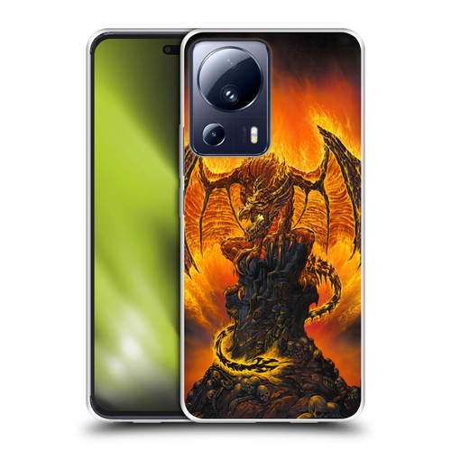 Ed Beard Jr Dragons Harbinger Of Fire Soft Gel Case for Xiaomi 13 Lite 5G