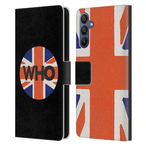 The Who 2019 Album UJ Circle Leather Book Wallet Case Cover For Samsung Galaxy A15