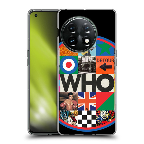 The Who 2019 Album Collage Circle Soft Gel Case for OnePlus 11 5G