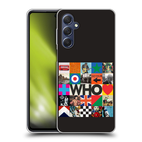 The Who 2019 Album Square Collage Soft Gel Case for Samsung Galaxy M54 5G