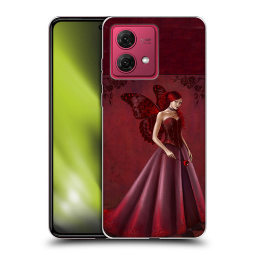 Rachel Anderson Fairies Queen Of Hearts Soft Gel Case for Motorola Moto G84 5G