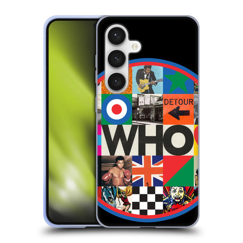 The Who 2019 Album Collage Circle Soft Gel Case for Samsung Galaxy S24 5G