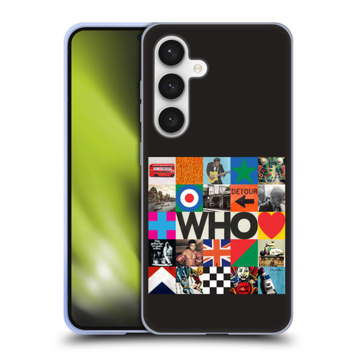 The Who 2019 Album Square Collage Soft Gel Case for Samsung Galaxy S24 5G