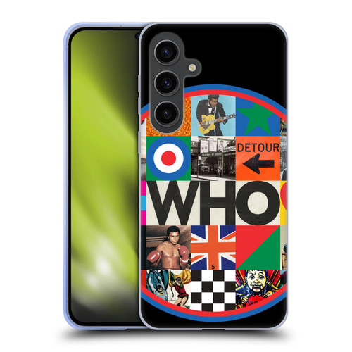 The Who 2019 Album Collage Circle Soft Gel Case for Samsung Galaxy S24+ 5G