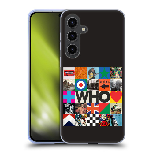 The Who 2019 Album Square Collage Soft Gel Case for Samsung Galaxy S24+ 5G