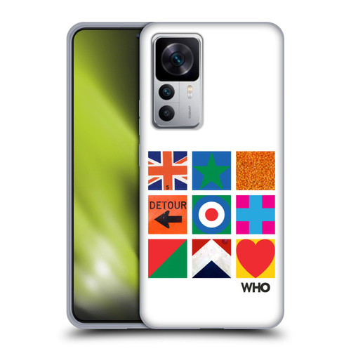 The Who 2019 Album Symbols Grid Soft Gel Case for Xiaomi 12T 5G / 12T Pro 5G / Redmi K50 Ultra 5G
