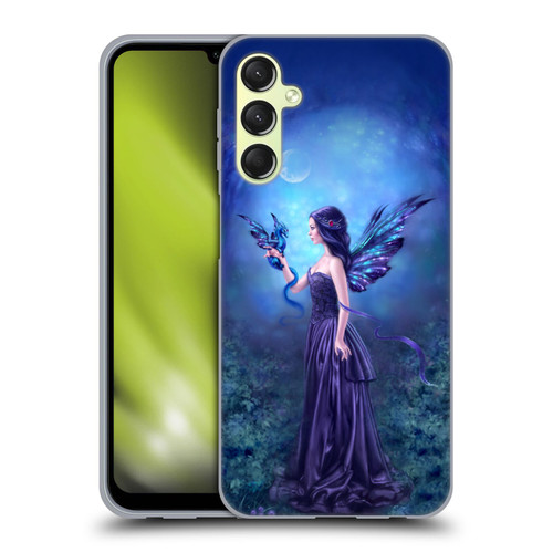 Rachel Anderson Fairies Iridescent Soft Gel Case for Samsung Galaxy A24 4G / M34 5G