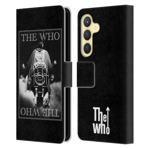 The Who Band Art Quadrophenia Album Leather Book Wallet Case Cover For Samsung Galaxy S24 5G