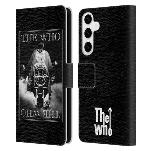 The Who Band Art Quadrophenia Album Leather Book Wallet Case Cover For Samsung Galaxy S24+ 5G